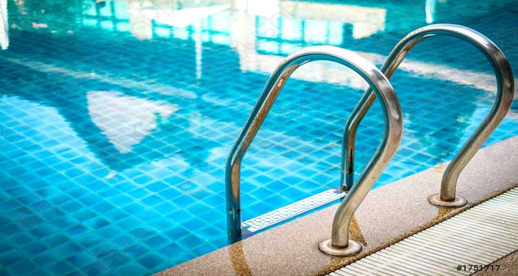 ورق استیل در استخرهای شنا و مناطق ساحل