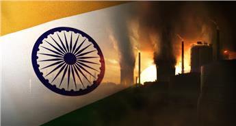 انتشار گازهای co2 در هند